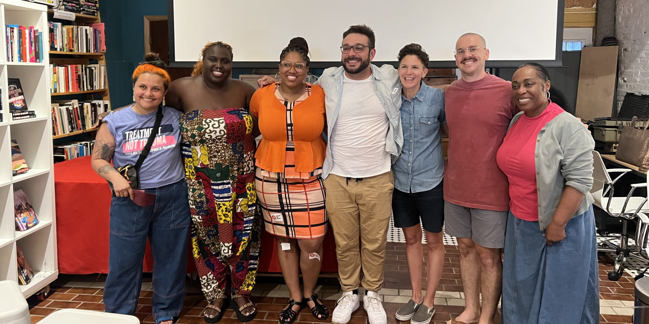 Amistad community members after a Care Team screening