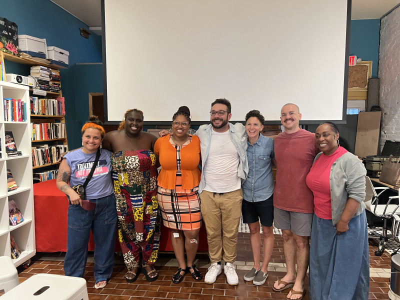 Amistad community members after a Care Team screening